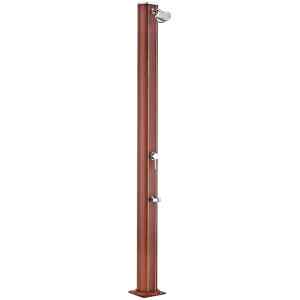 Ducha solar aluminio aspecto madera 32 L Gre