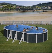 Piscinas de pared de acero RATTAN