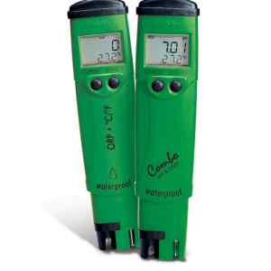 Medidor de pH y ORP con compensación de temperatura Hanna