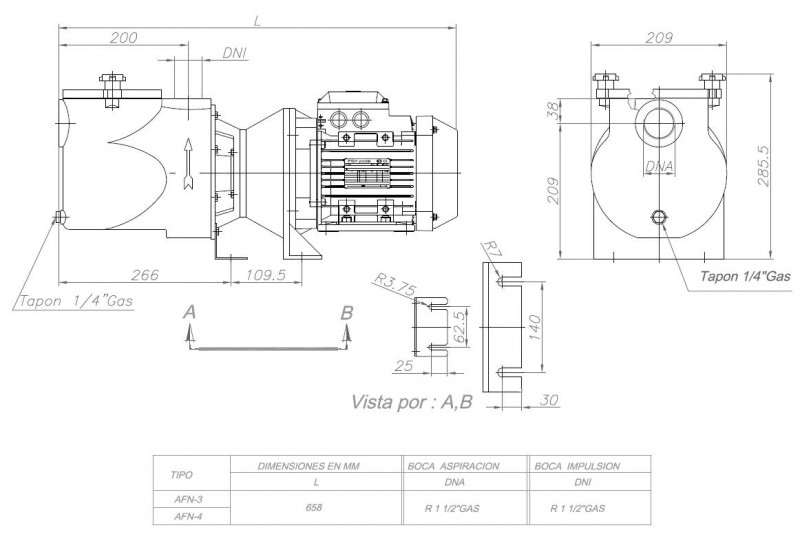 AFN-3,4-Dimensiones | PisciManía