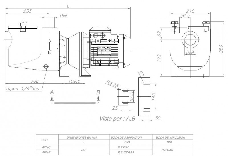 AFN-5,7-Dimensiones | PisciManía