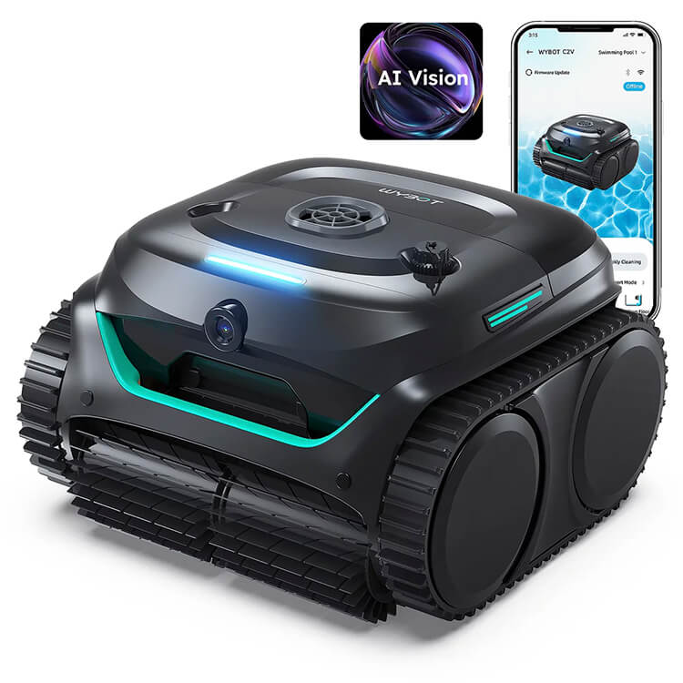 e-tron-vision-by-wybot-robot-limpiafondos-piscinas-sin-cable | PisciManía