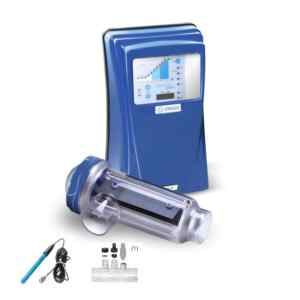 Clorador salino domotic D-24 PH con bomba invicta | Idegis