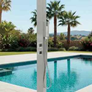 Ducha Design CRM en acero inox AISI 316 | PisciManía Ducha Design CRM en acero inox AISI 316