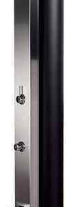 Ducha solar CRM Ultimate Inox 60 litros con pulsador temporizado
