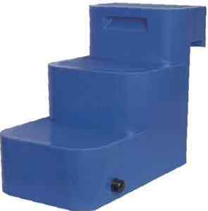 Escalera salvamascotas para escaleras de piscina
