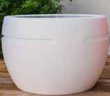 Mesa auxiliar de exterior Boonee con tablero de acero inox