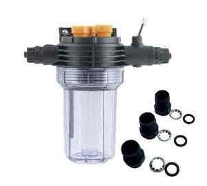 Vaso portaelectrodos Seko PSS8 para 3 sondas con sensor de caudal